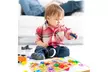 SKYFIELD Wooden Alphabet Puzzles, Abc Puzzle Board for Toddlers 2 - 6 - Second Medium