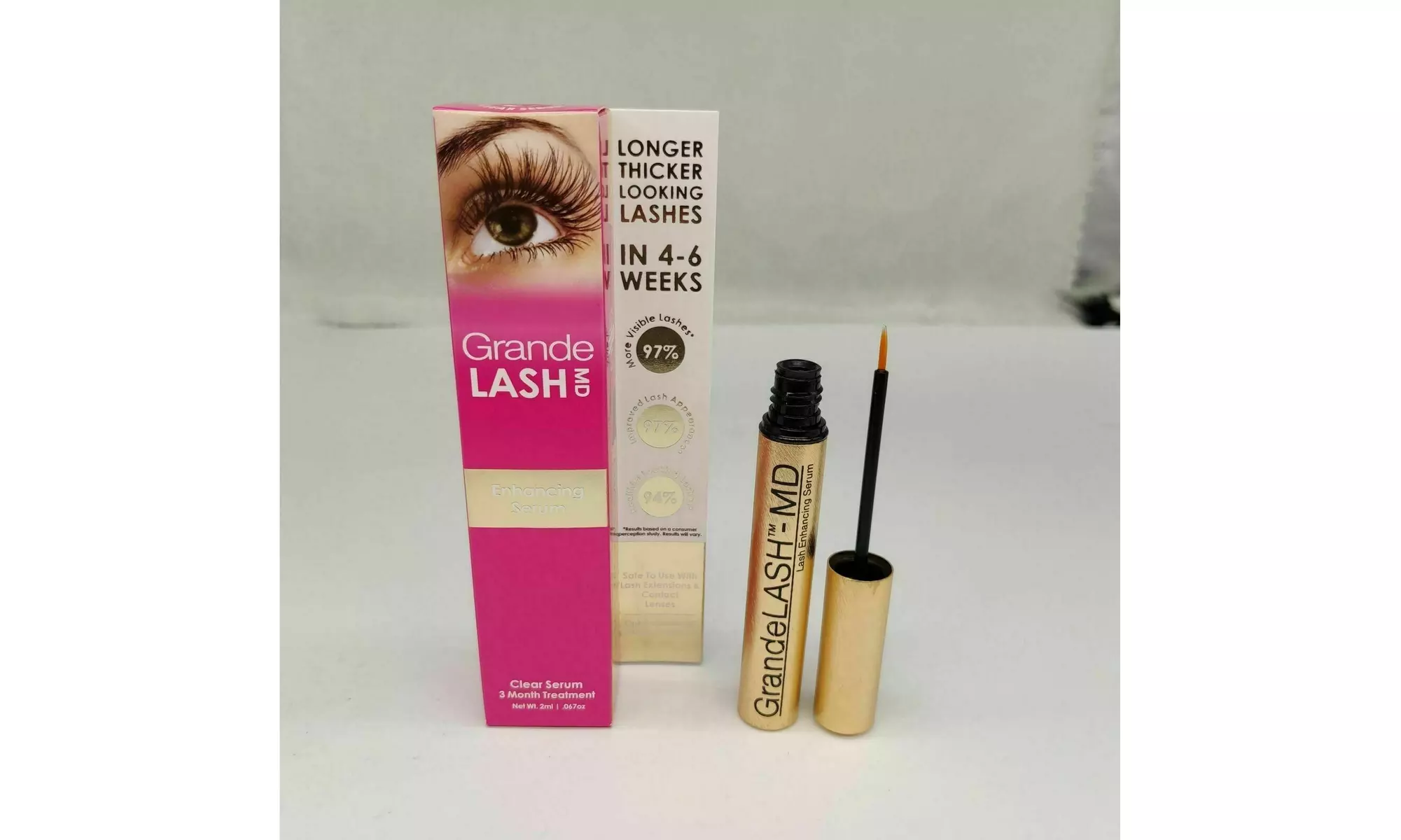 GrandeLASH-MD Lash Enhancing Serum, Eyelash Growth Treatment 2ml - Primary Image