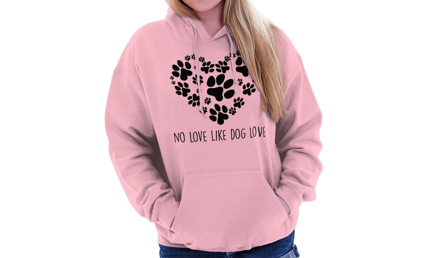 love paw print sweatshirt