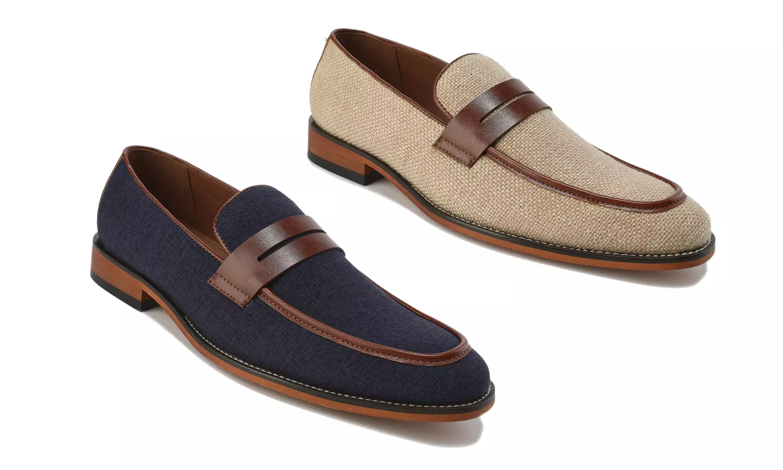 Gino Vitale Moc Toe Penny Slip On Loafer - Primary Image