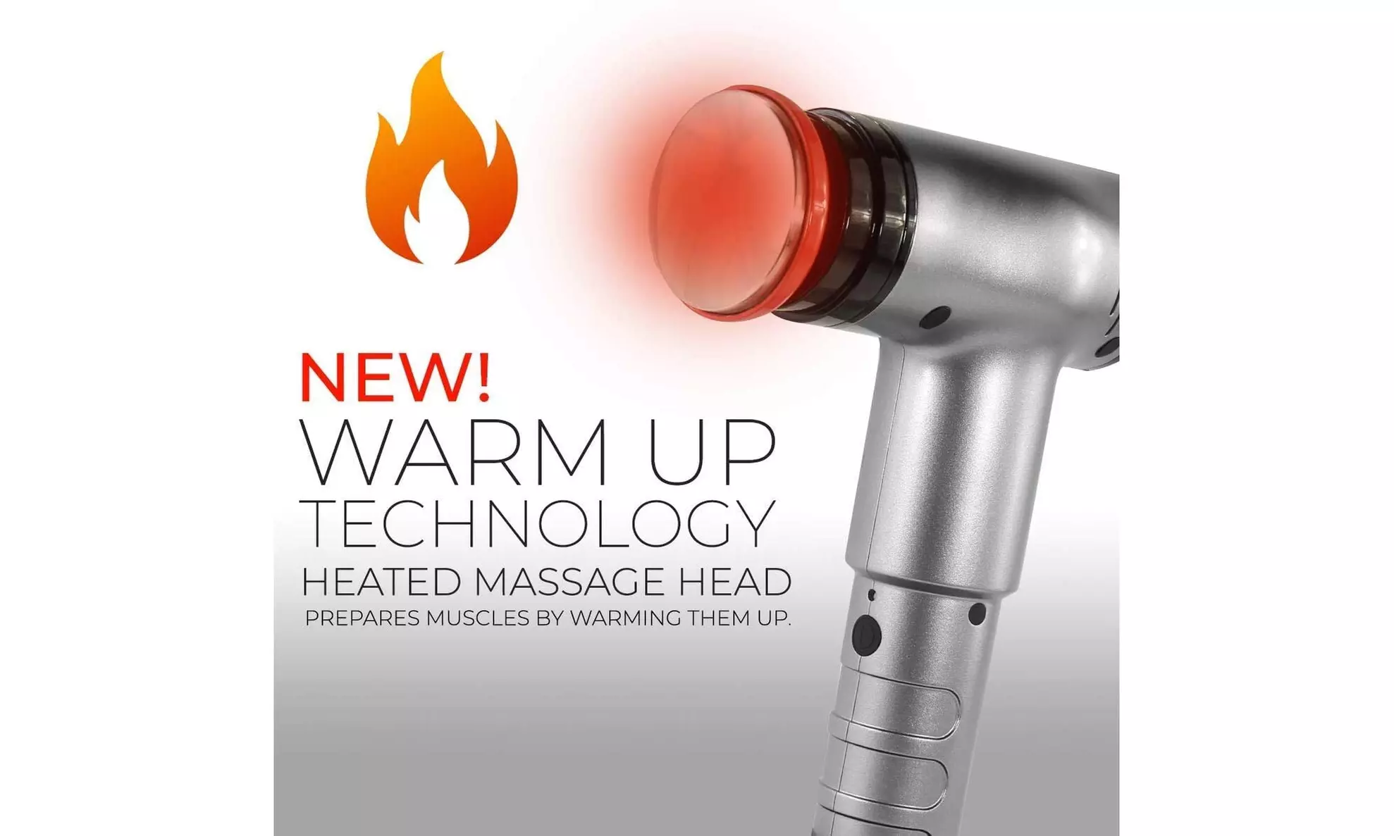 Spotlight Massage gun with 360 Degree Wireless Weatherproof Motion Detector - Second Medium