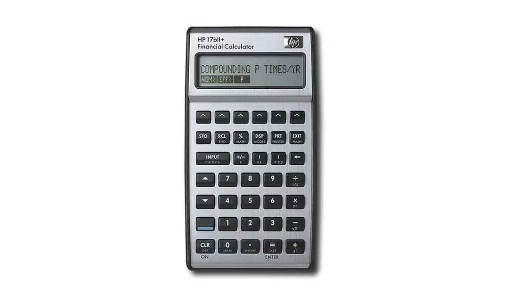 HP 17bII Plus Financial Calculator - Primary Image