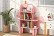 Costway Animal Bookcase for Kids 2/3/4-Tier Toy Storage Organizer Open Shelves - Second Medium