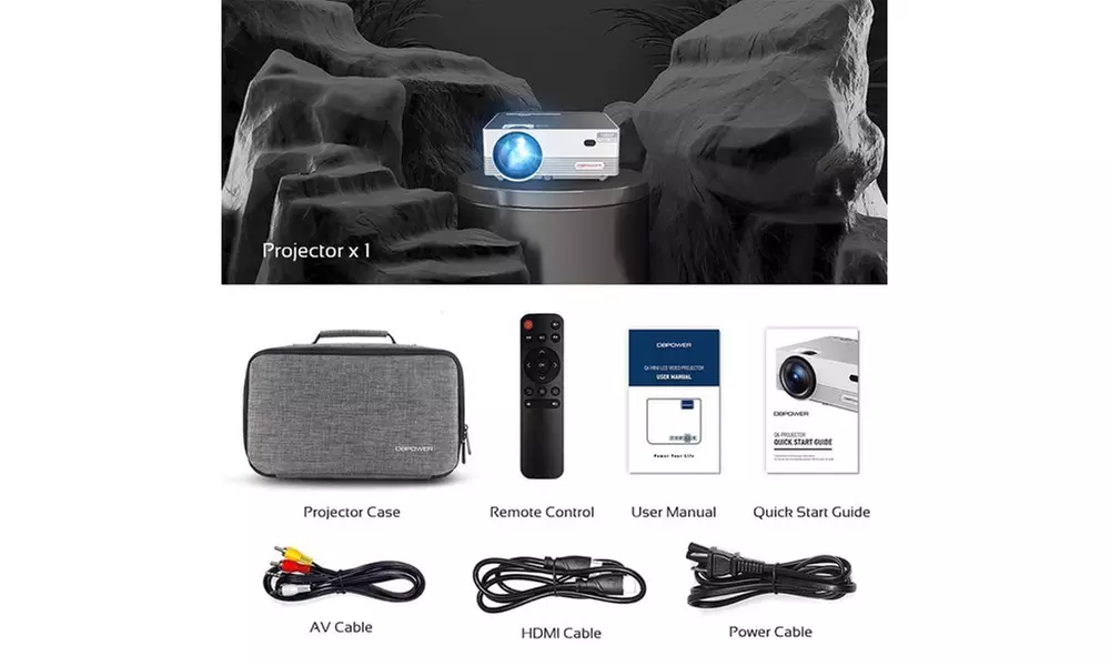 Native 1080P WiFi Bluetooth Projector, 9500L Full HD Outdoor Movie Projector - Image 7