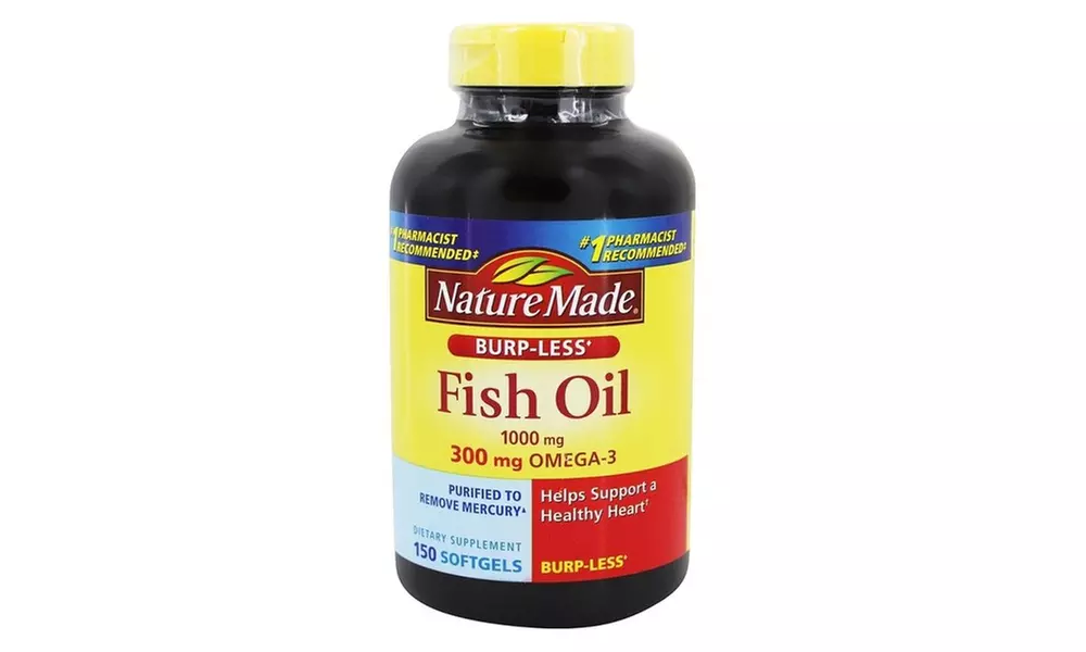 Nature Made Burp-Less Fish Oil Dietary Supplements (150- or 300-Count) - Primary Image