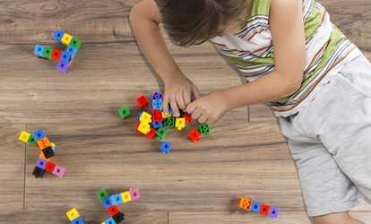 Hey! Play! Building Block Cube Set (100-Piece)