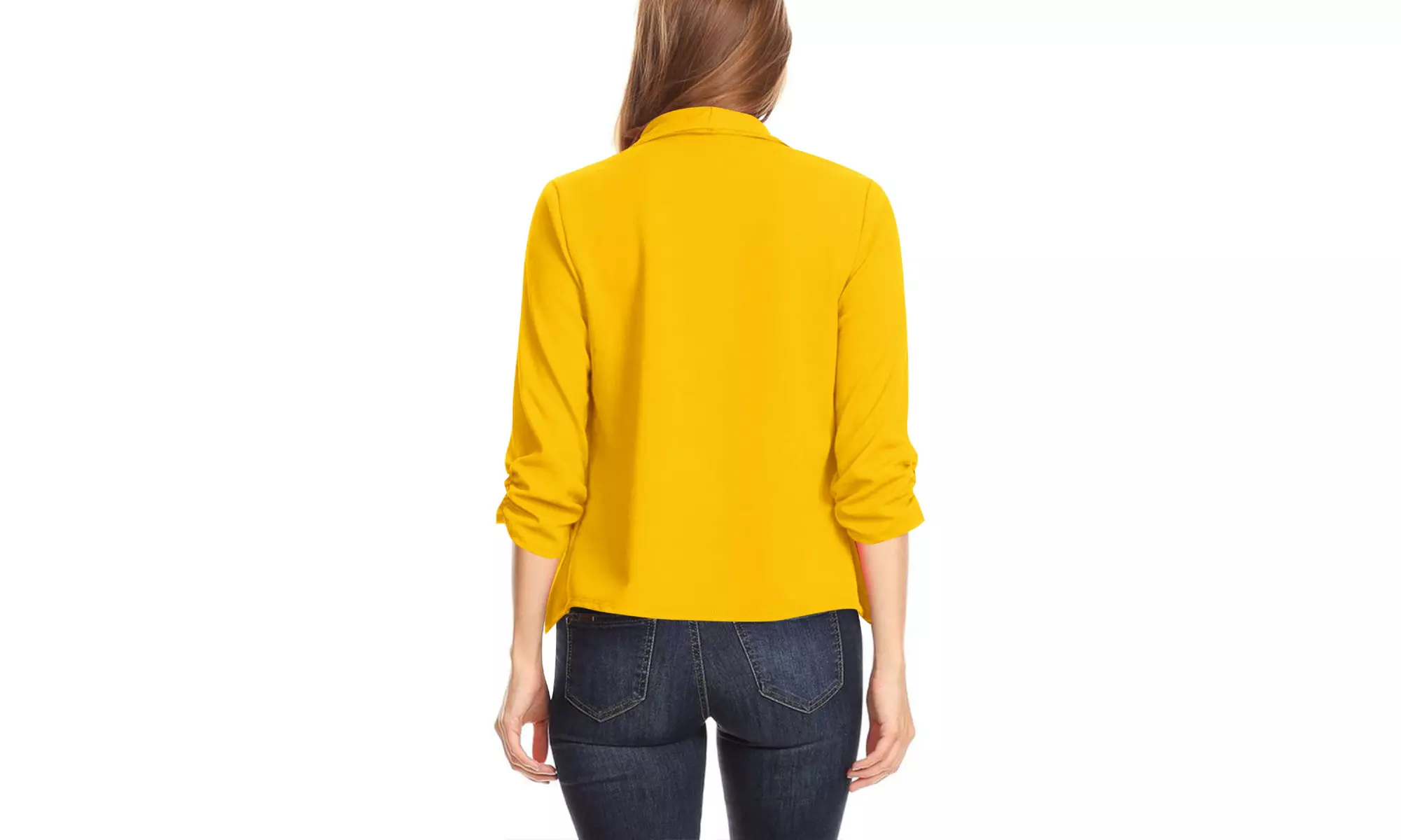 Women's Casual Office Wear Basic Solid Blazer Jacket
