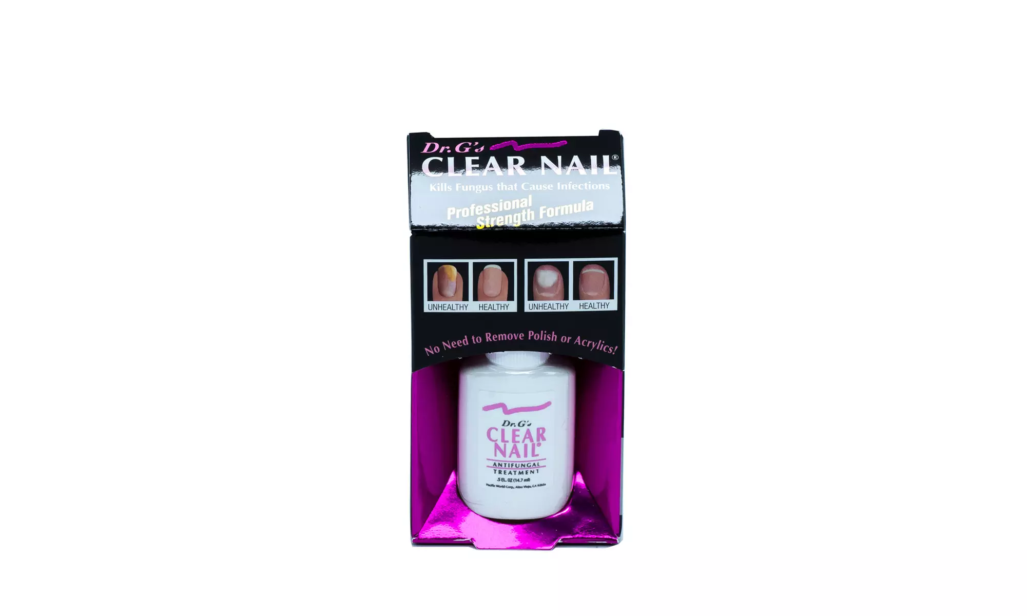 Dr. G's Clear Nail Antifungal Treatment, 0.6 Ounce Bottle - Primary Image