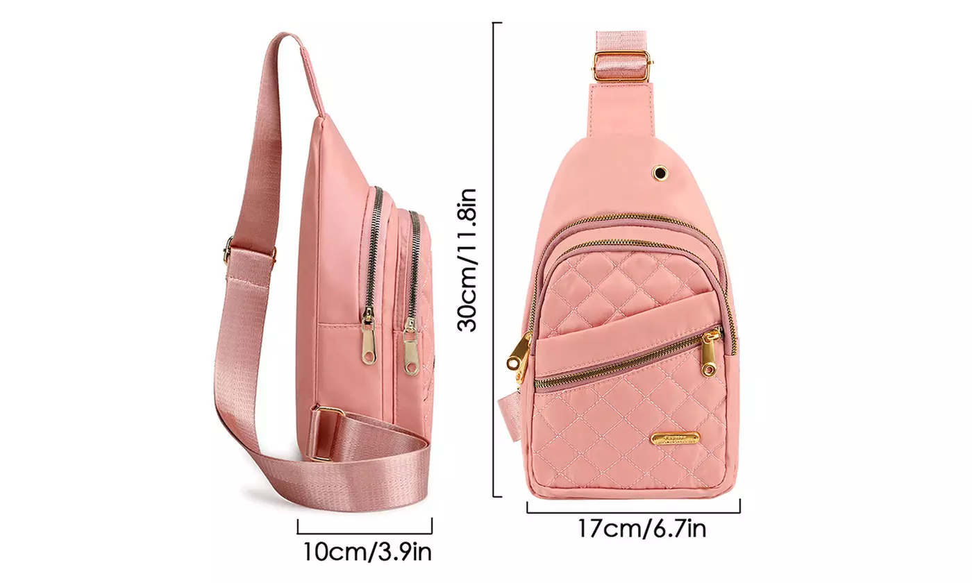 Crossbody Small Sling Backpack Chest Bag Daypack for Travel Sport Running Hiking