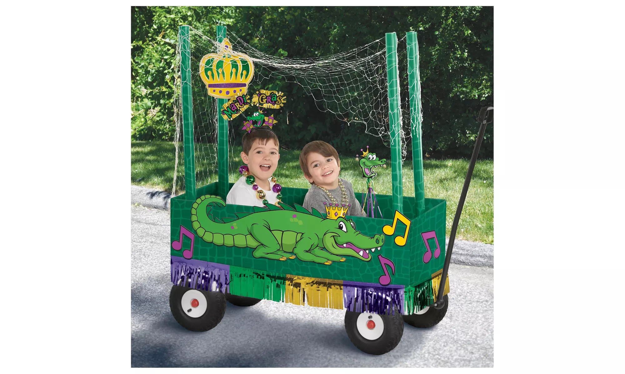 Mardi Gras Swamp Theme Insta-Float - Primary Image