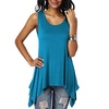 Image 9: Women's Summer Sleeveless Pleated Shirt Casual Tank Tops