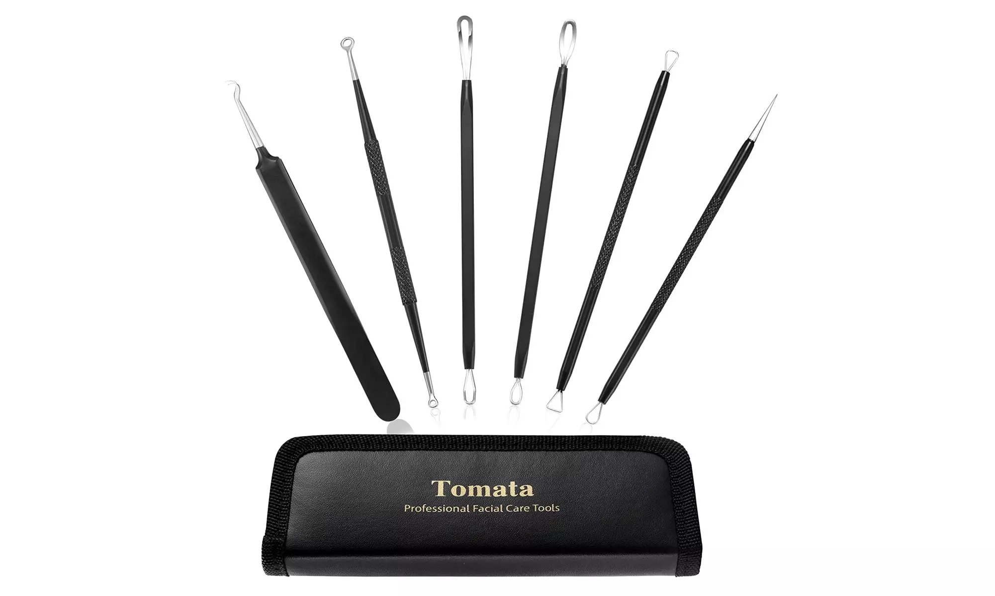 Blackhead Remover Pimple Popper Tool Kit - (6 Piece Kit) - Image 7