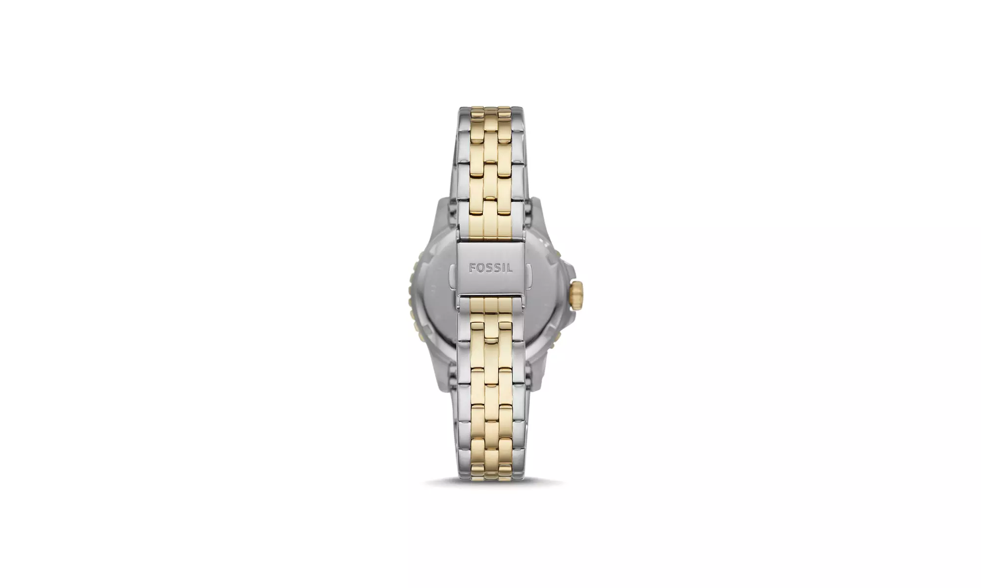 Fossil ES4745 Elegant Japanese Mvmt Three-Hand Date Two-Tone Stainless Watch - Second Medium