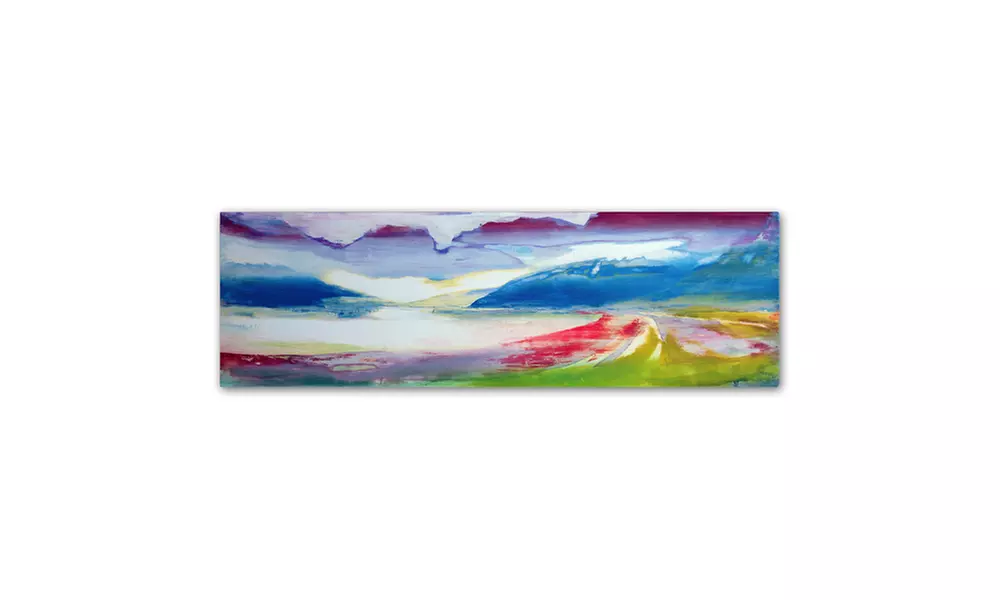 Lou Gibbs 'Abstract Composition ' Canvas Art - Primary Image