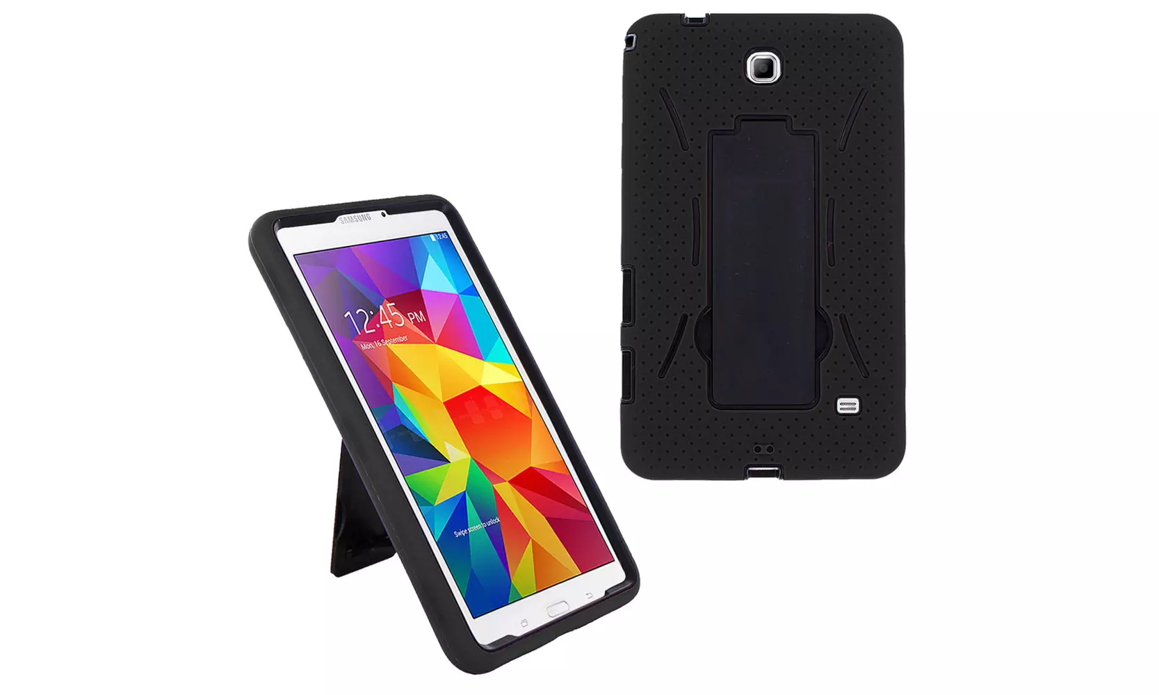Heavy Duty Hybrid Case Cover For Samsung Galaxy Tab 4 7.0 T230 - Primary Image