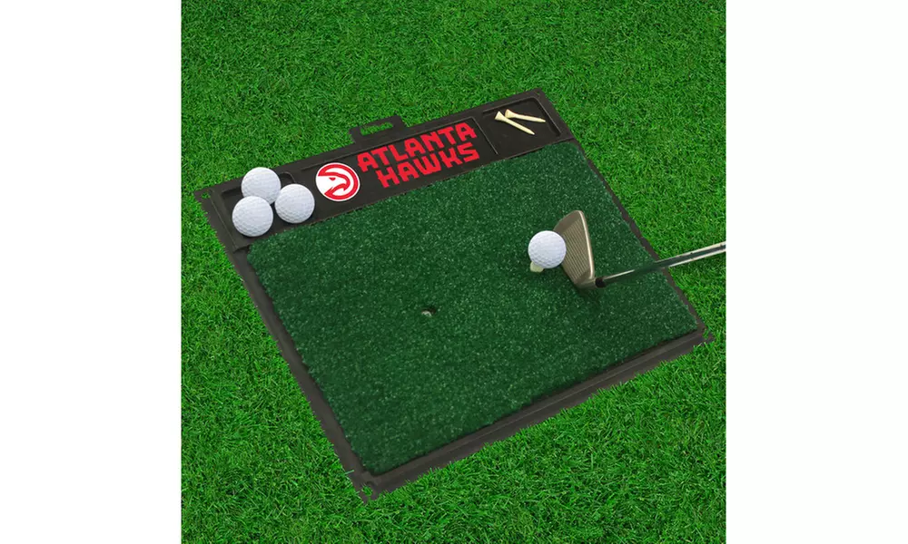 Fanmats NBA Heavy Duty Lawn Saving Golf Hitting Mat - Primary Image