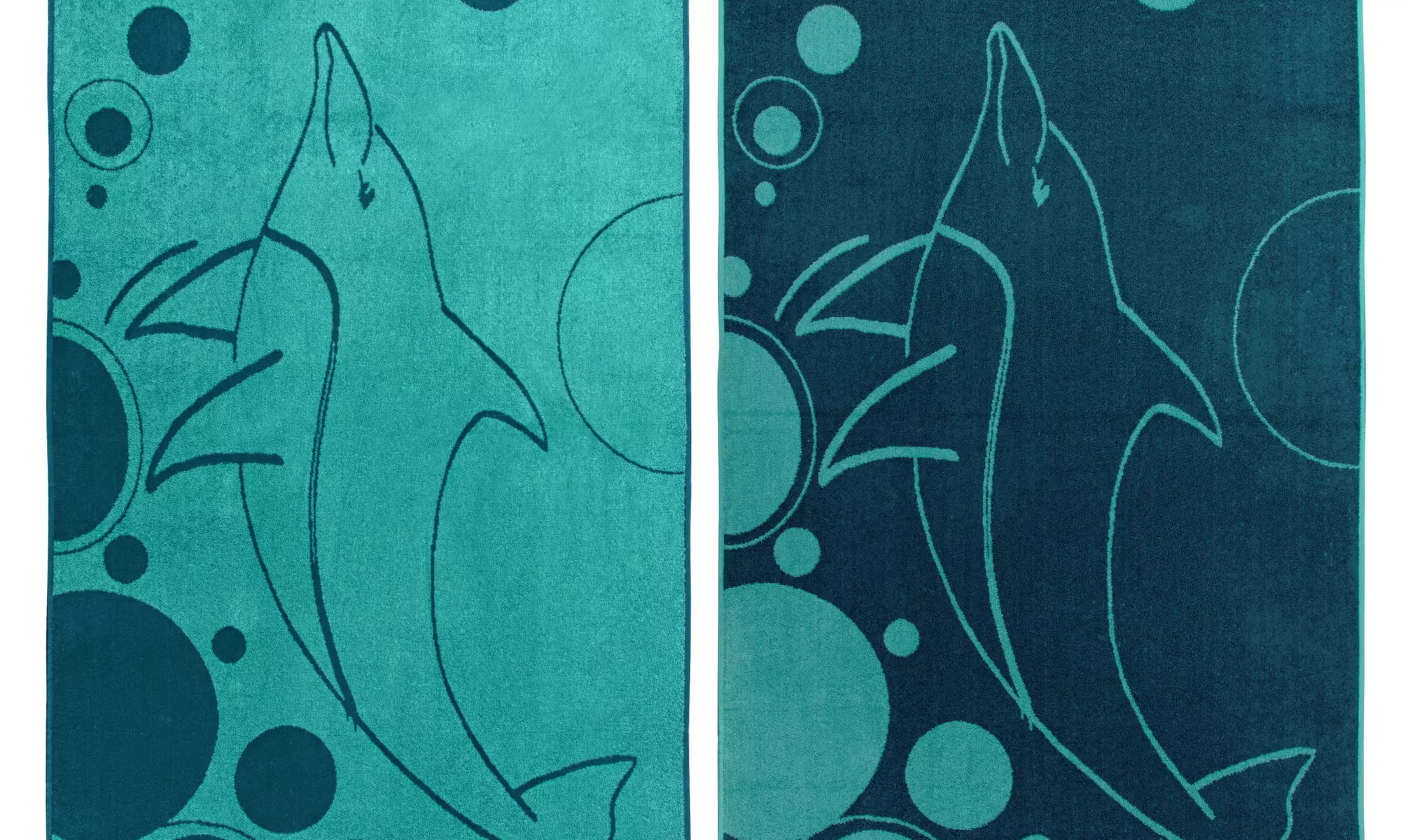 Superior Mystique Dolphins Oversized Beach Towels (2-Pack) - Primary Image