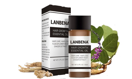 Lanbena Hair Growth Essence Hair Loss Treatment Ginger Sunburst Raise Clear 1 Pack