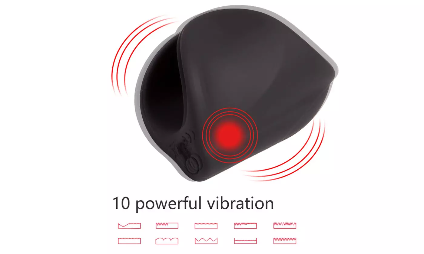 10 Speed Masturbator Cup Vibrator Stroker - Second Medium