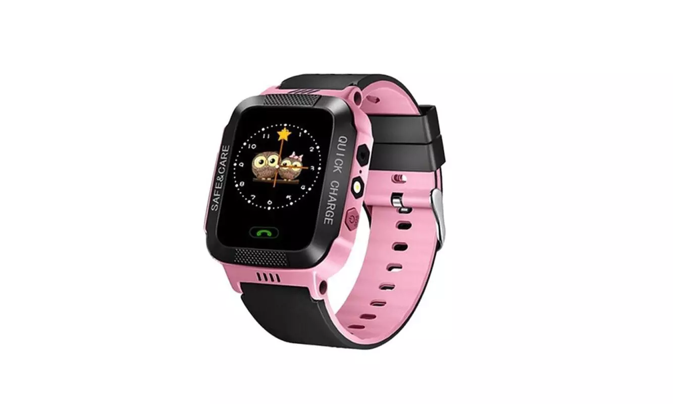 Waterproof Anti-lost Safe GPS Tracker SOS Call Kids Smart Watch - Second Medium