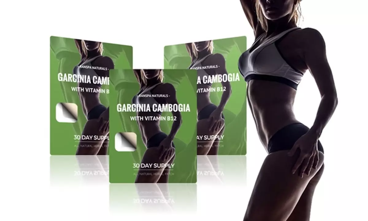 Garcinia Cambogia and Vitamin B12 Extract Slimming Patches (30-, 60-, or 90-Pack) - Primary Image