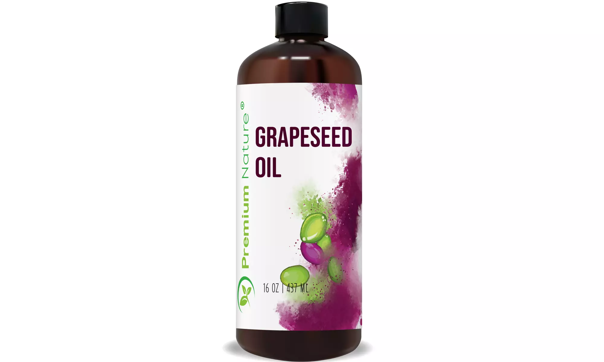 Grapeseed Oil - 100% Pure from Premium Nature - Second Medium