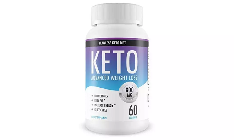 Flawless Keto Diet - Advanced Weight Loss Supplement - Ketogenic Fat Burner - Primary Image
