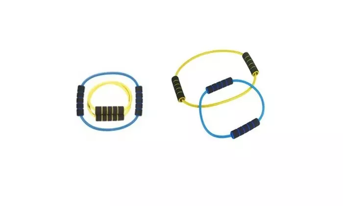 Fitness and Exercises Short Resistance Tubes - Second Medium