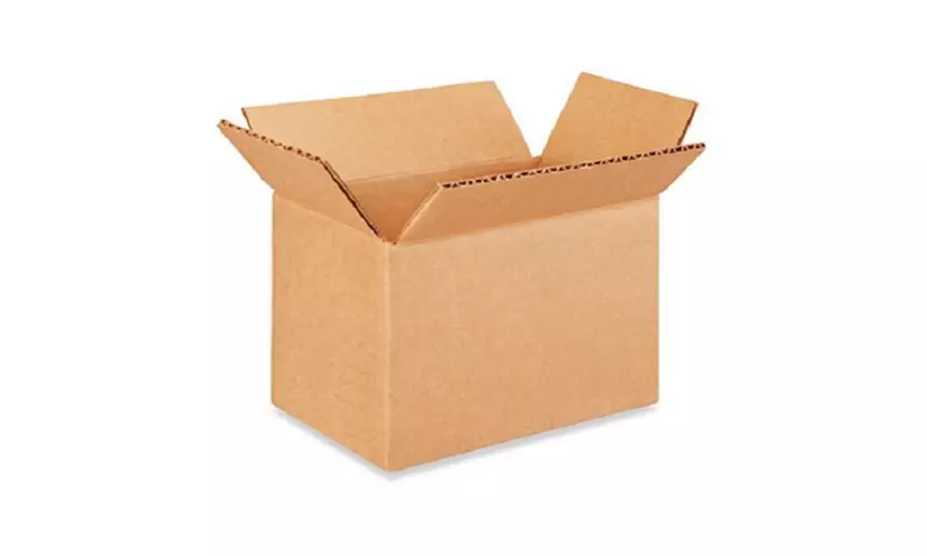 1000 6x4x4 Cardboard Paper Boxes Mailing Packing Shipping Box Corrugated Carton - Primary Image