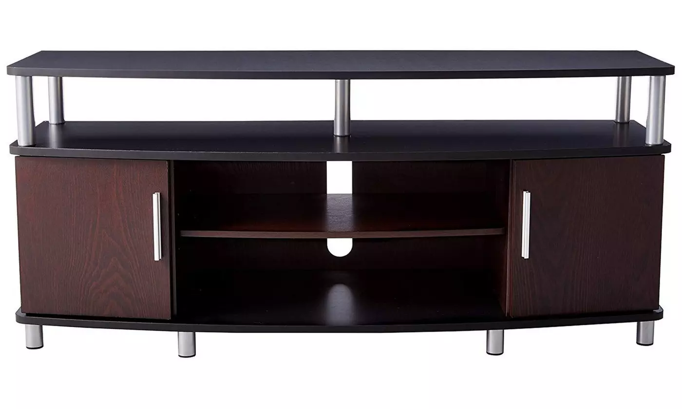 TV Stand Furniture Living Room Media Entertainment Center Movies Video Games - Primary Image