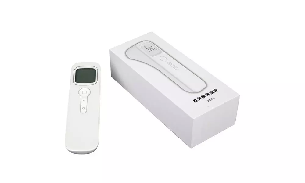 Non - contact multi - screen infrared thermometer, with data storage function - Primary Image