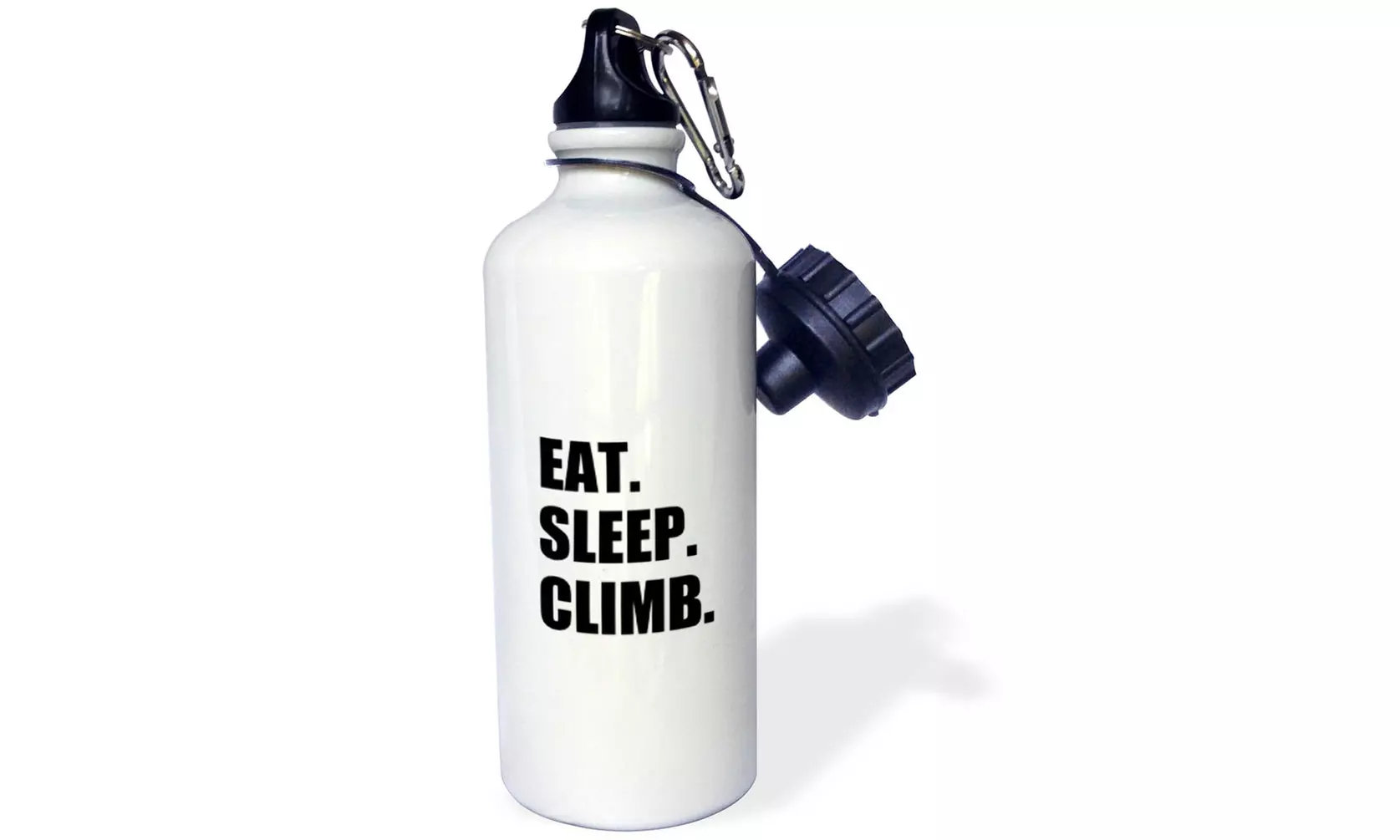  Water Bottle Eat Sleep Climb passionate rock climber text climbing sport hobby  - Primary Image