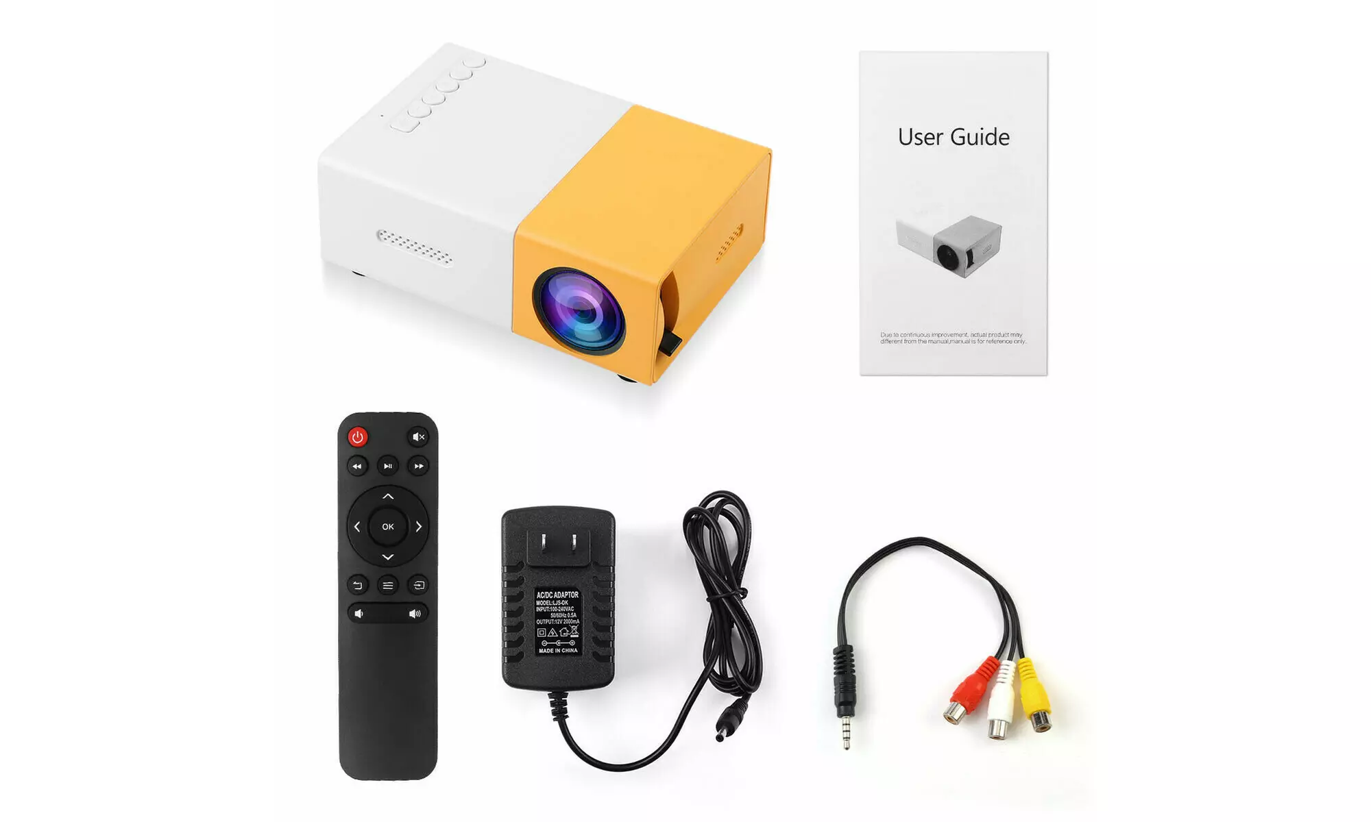 1080p HD Mini Portable LED Projector - Second Medium