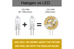 Kohree RV G4 LED Bulb 12V AC/DC Bi-Pin Base Puck Light Bulb Warm White 4 Pack - Second Medium