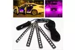 Car LED Strip Light Interior Under Dash Lights Waterproof Kit 4 Pieces - Second Medium