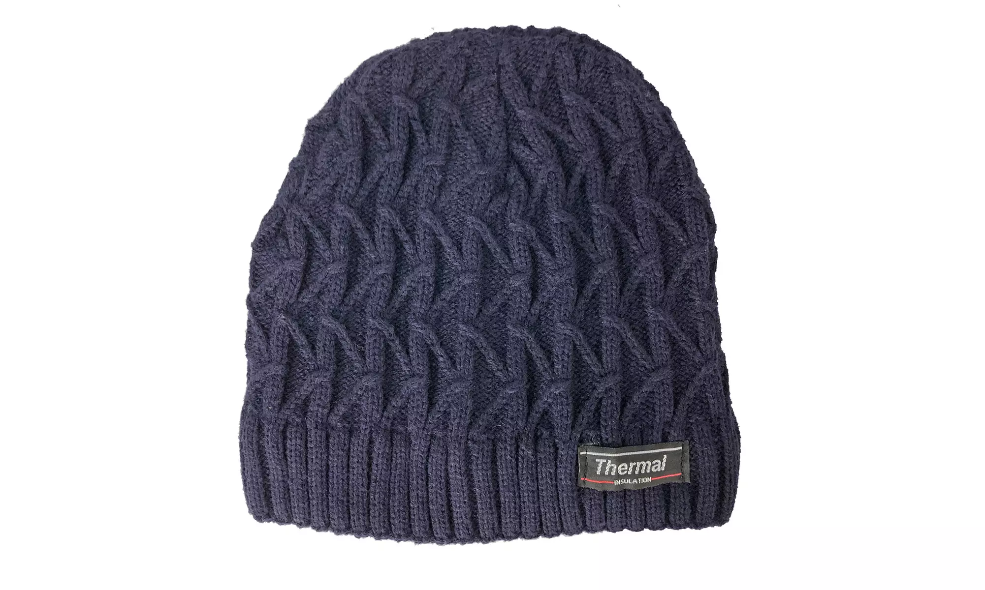 Men's Sherpa Lined Insulated Outdoor Winter Cold Weather Beanie Hat - Second Medium