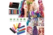 US 12-24 Color Set Temporary Hair Chalk Set Washable Color One-time Dye Kid Safe - Second Medium