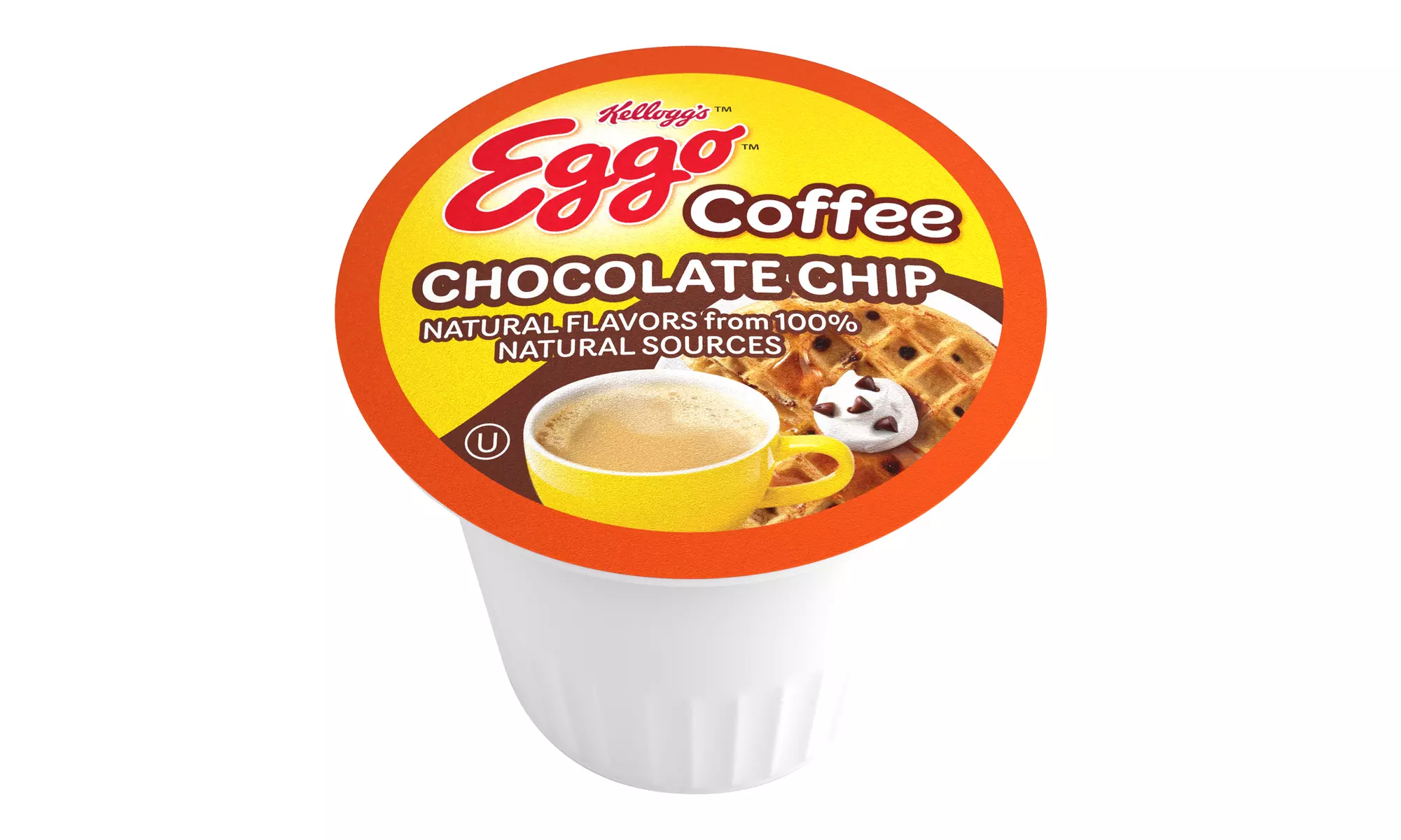 Eggo Beverages Waffle Flavored Coffee Pods for Keurig , Fair Trade, 40 Count