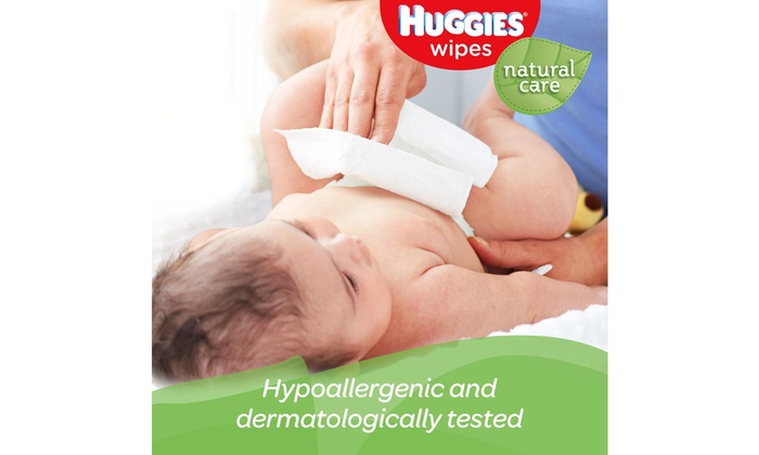 huggies natural care wipes 1040