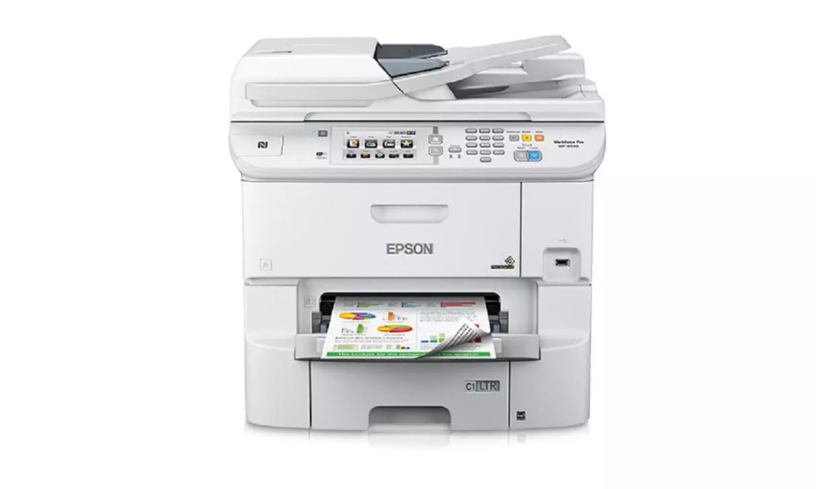 Epson WorkForce Pro WF-6590 Network Multifunction Color Inkjet Printer - Primary Image