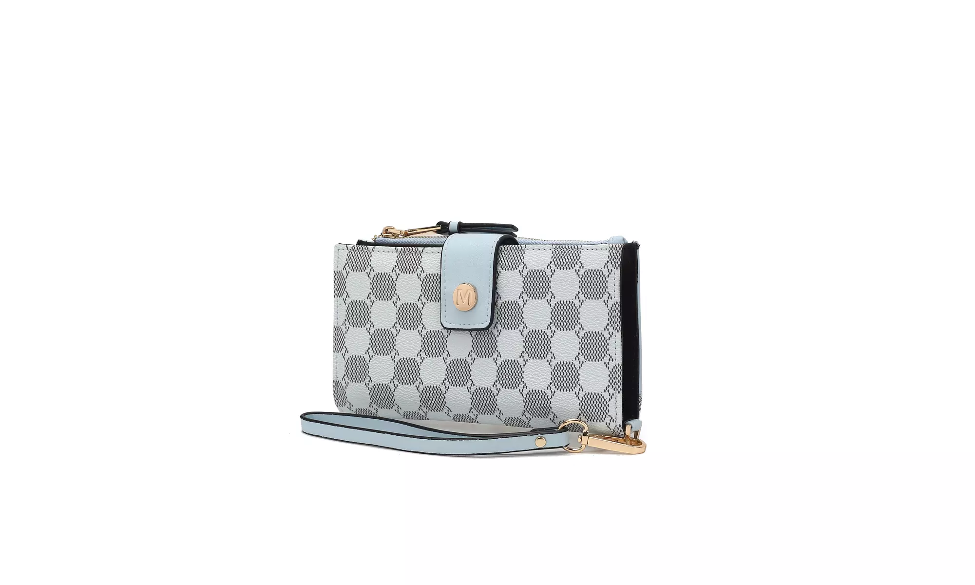 MKF Collection Solene Print Wristlet Wallet For Women 
