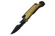 Falcon Thumb Push Spring Assisted Rescue Pocket Knife With Flint and Flash Light - Second Medium