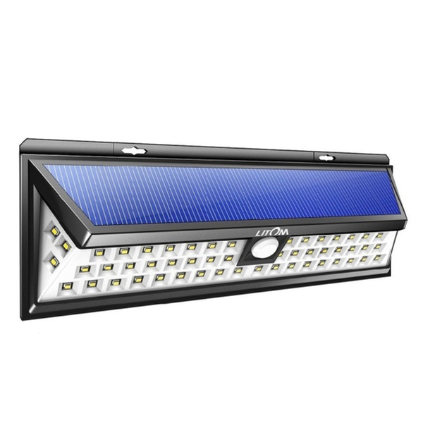 Litom Super Bright Solar Lights Outdoor 54 Led Powered Motion Litom Super Bright Solar Lights Outdoor 54 Led Powered Motion Groupon