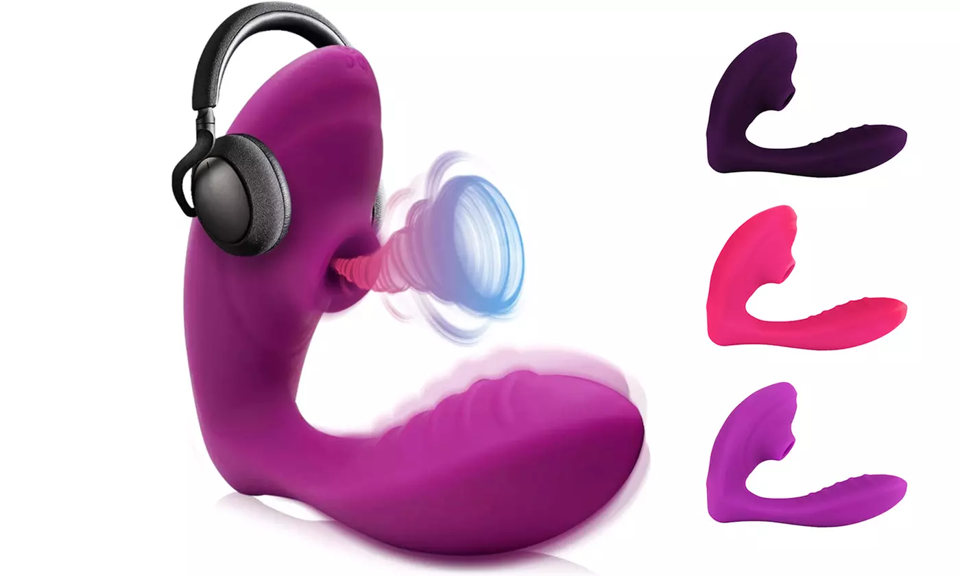 10 Freq Dual Motors Clitoral G-spot Dildo Vibrator Sex Toy