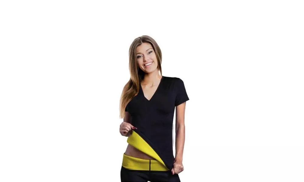 Slimming Shaper Exercise T-Shirt - Second Medium