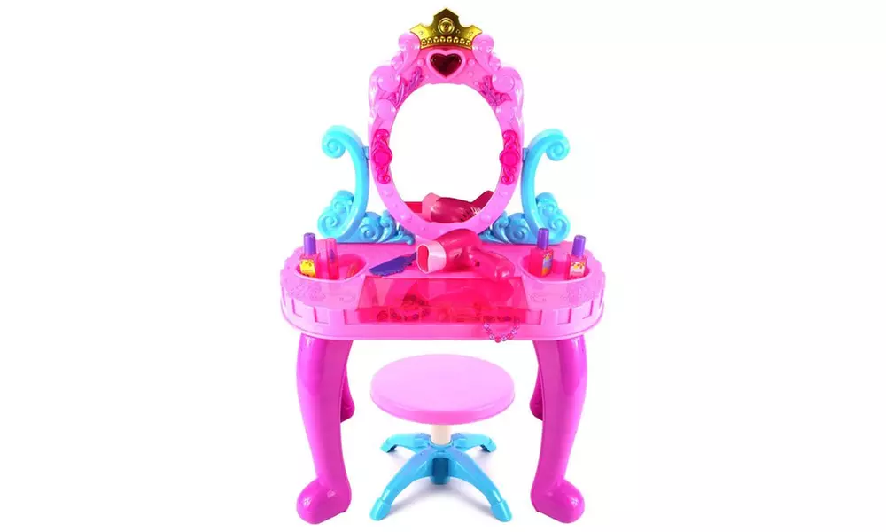 Velocity Toys My Crown Vanity Toy Beauty Mirror Vanity Playset - Primary Image