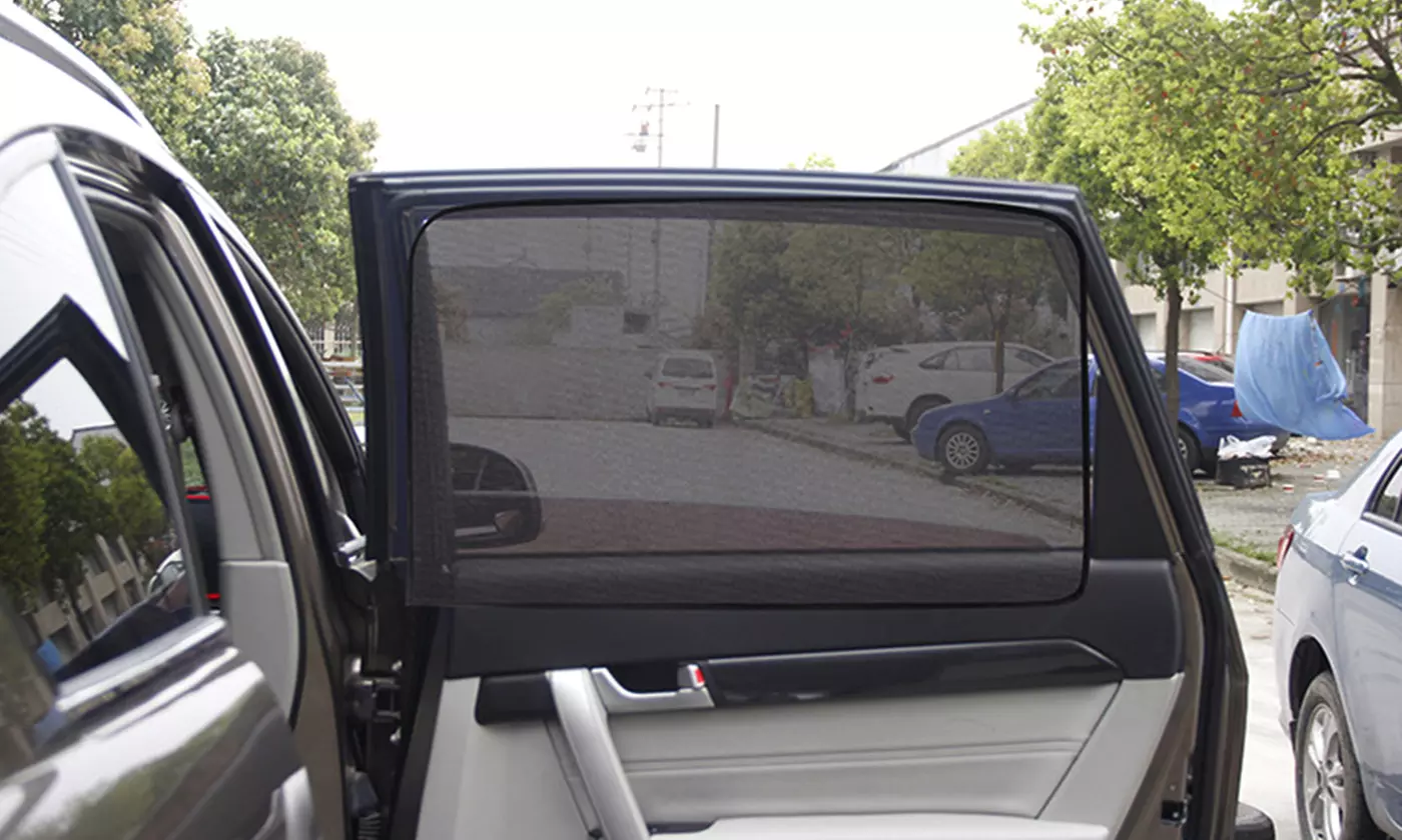 iNova Magnetic Car Window Shades Mesh Side Window Cover Sunshade Privacy Curtain