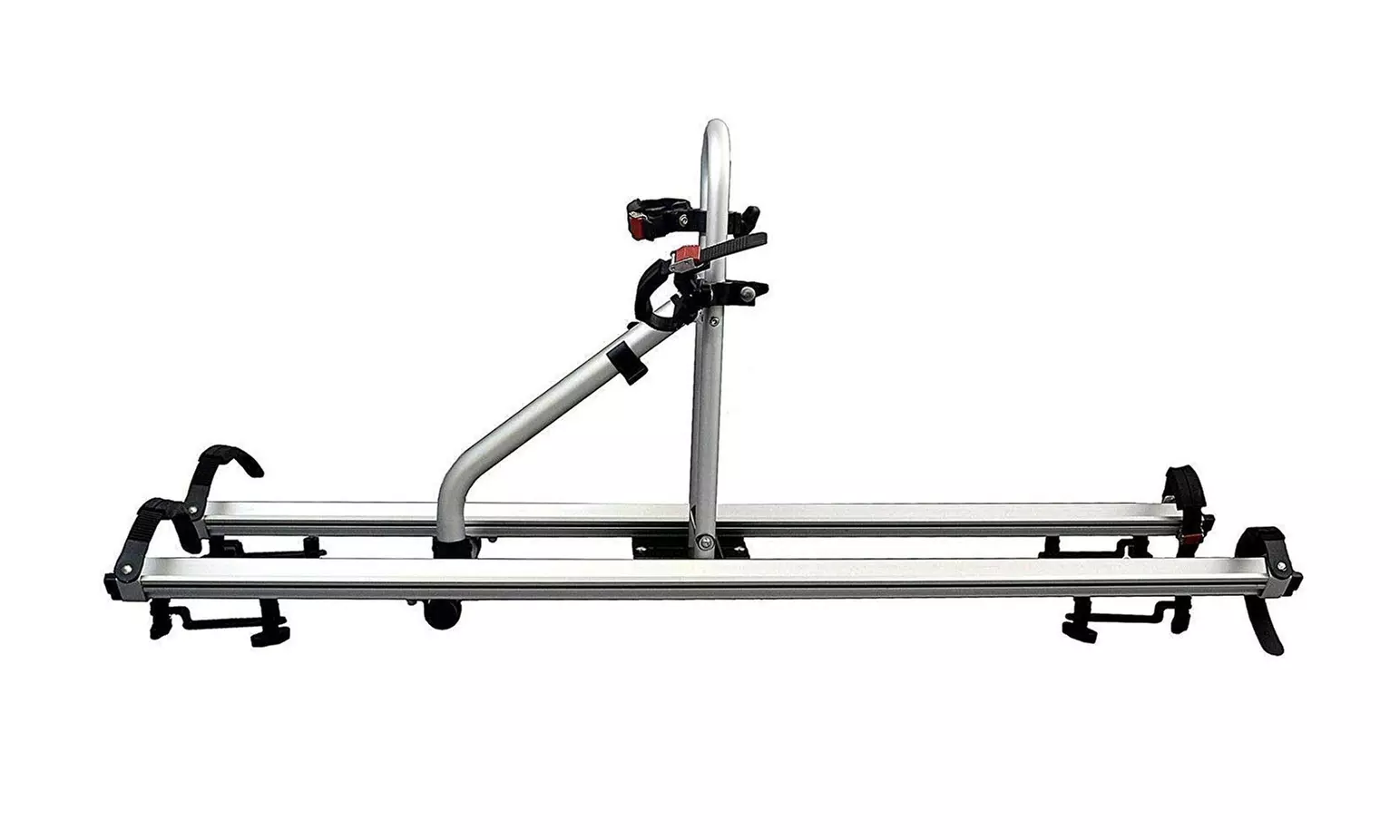 CyclingDeal Alloy Car Roof Bike Bicycle Carrier Rack for 2 Bikes Max Load 66 lbs - Primary Image