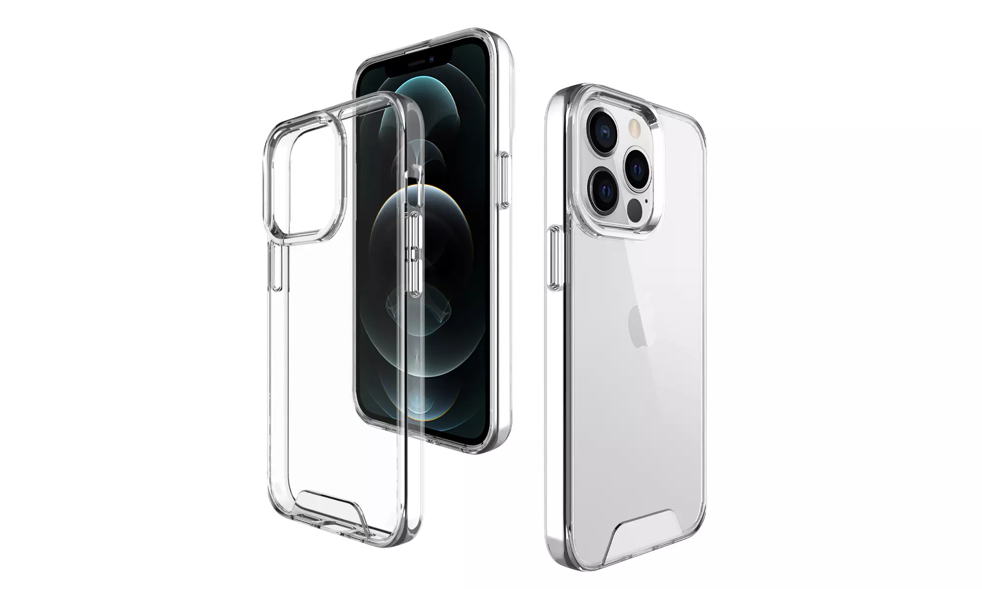 Crystal Clear Shockproof Case for iPhone 13Mini iPhone 13/13Pro iPhone 13ProMax - Image 6