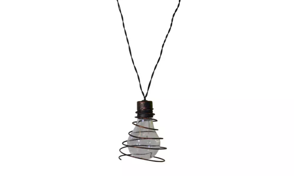 Moonrays 91140 Solar Powered Vintage Bulb String Lights, Galaxy Swirl - Primary Image